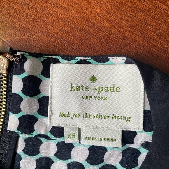 Kate Spade Silk Blend Dress XS - Picture 5 of 6